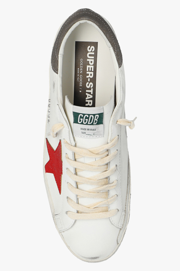 White 'Super-Star Classic With List' sneakers Golden Goose